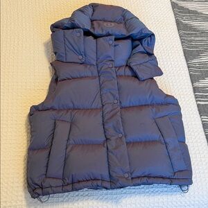 lululemon athletica Blue Puffer Vest